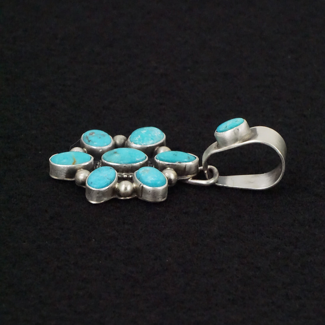 Kathleen Livingston Turquoise & Sterling Silver Pendant