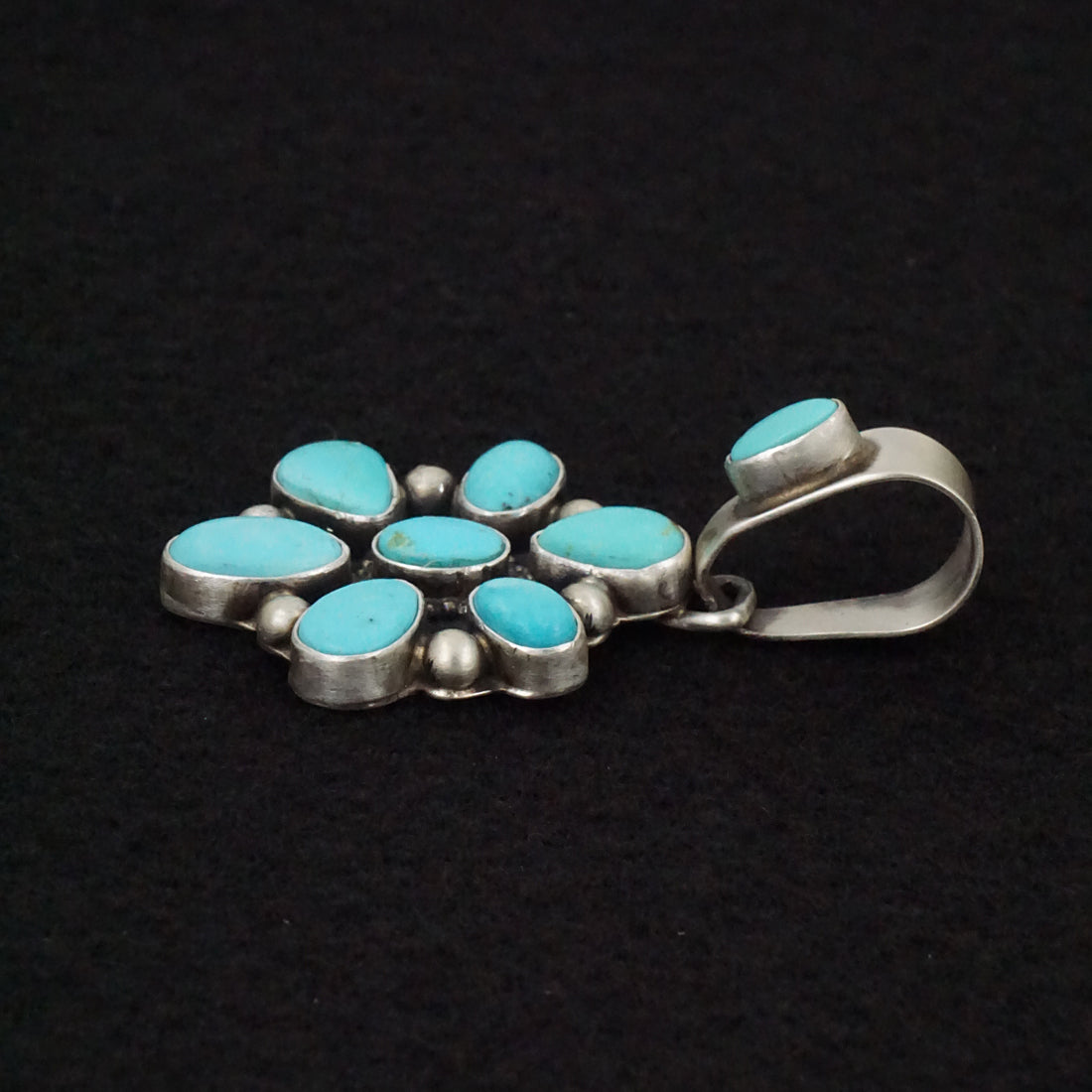 Kathleen Livingston Turquoise & Sterling Silver Pendant