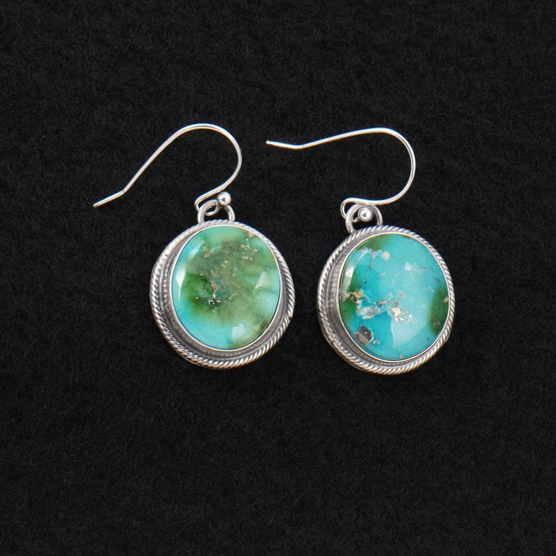 Bobby Johnson Turquoise & Sterling Silver Necklace Set