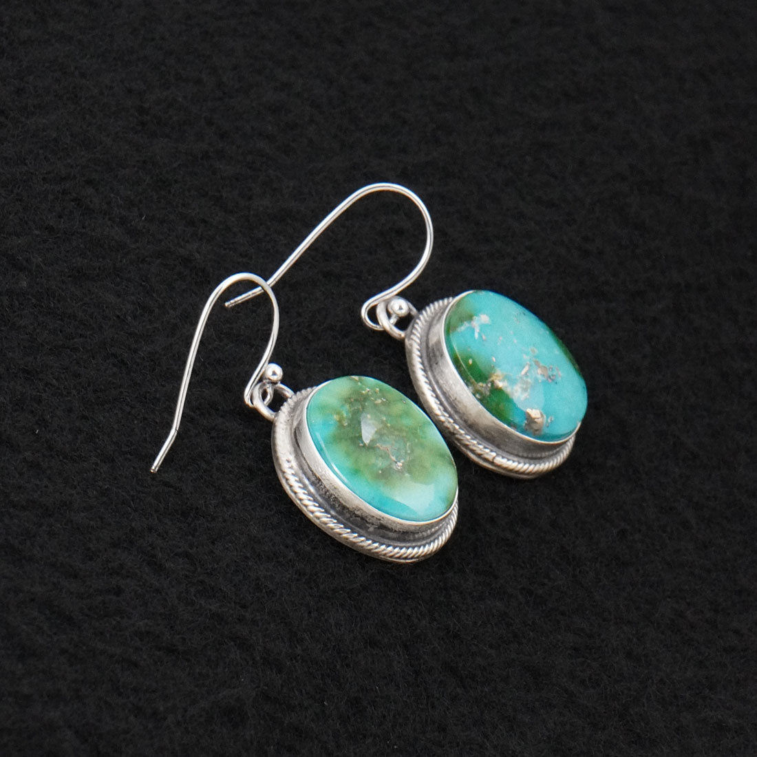 Bobby Johnson Turquoise & Sterling Silver Necklace Set