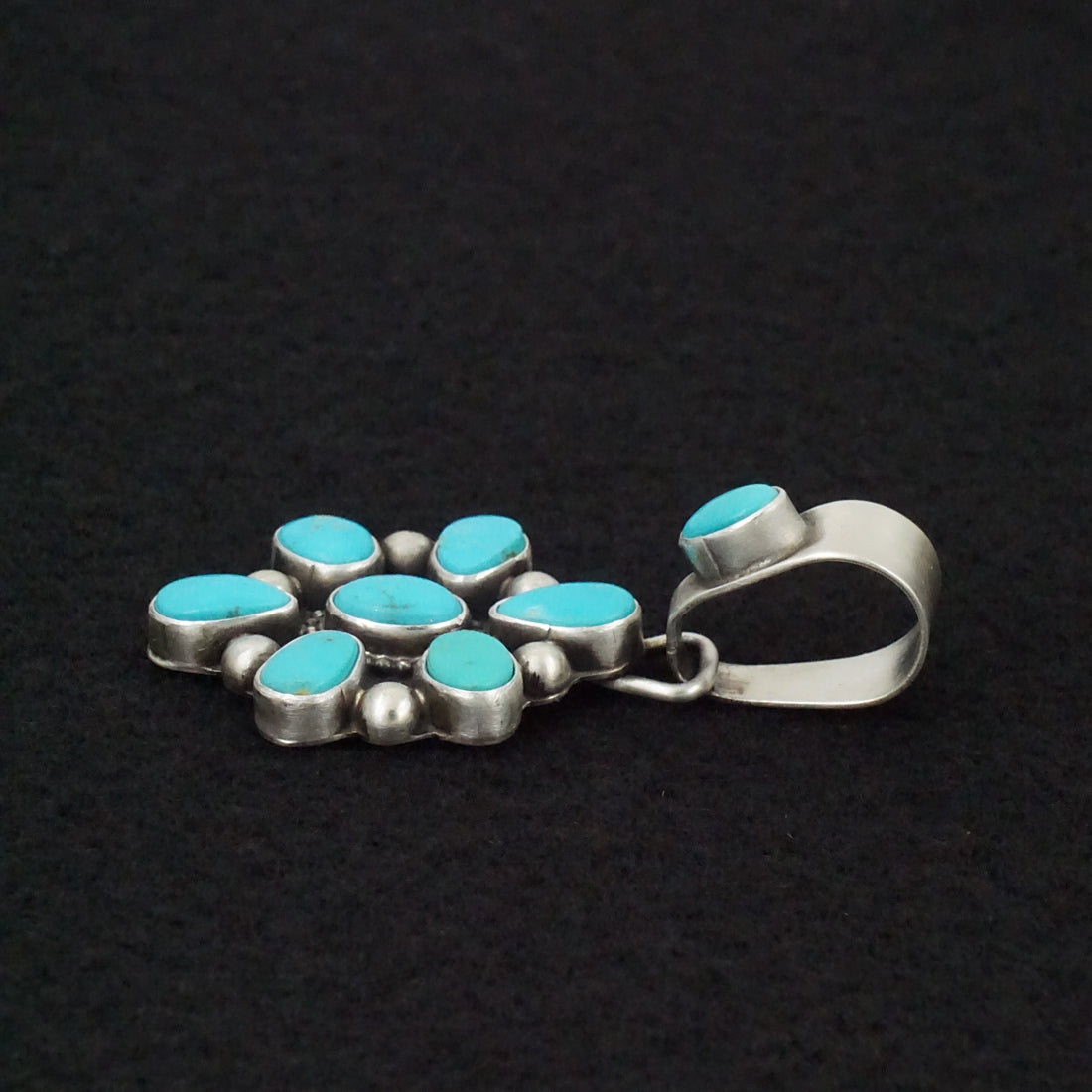 Kathleen Livingston Turquoise & Sterling Silver Pendant