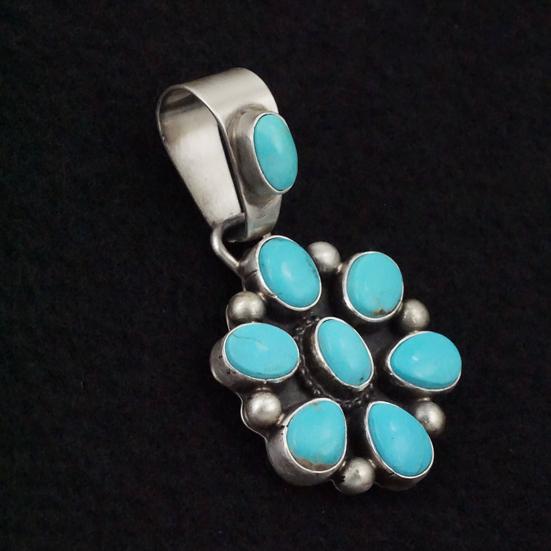 Kathleen Livingston Turquoise & Sterling Silver Pendant