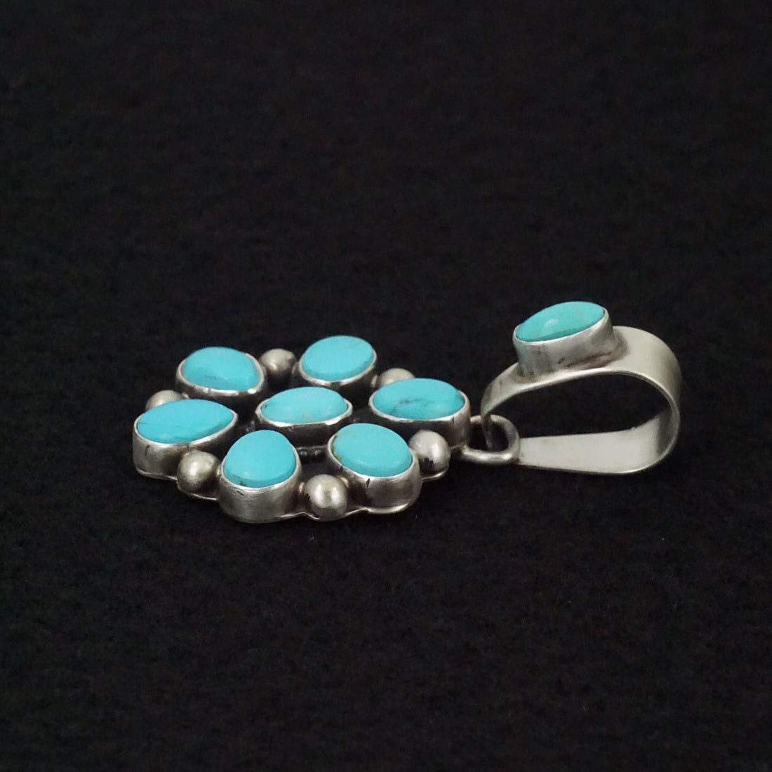 Kathleen Livingston Turquoise & Sterling Silver Pendant