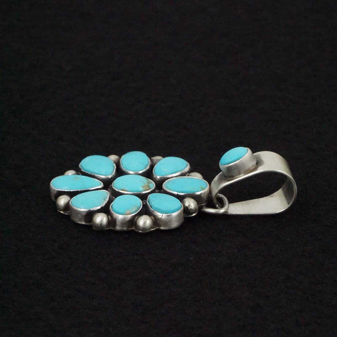 Kathleen Livingston Turquoise & Sterling Silver Pendant