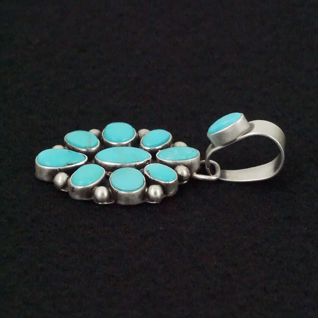 Kathleen Livingston Turquoise & Sterling Silver Pendant