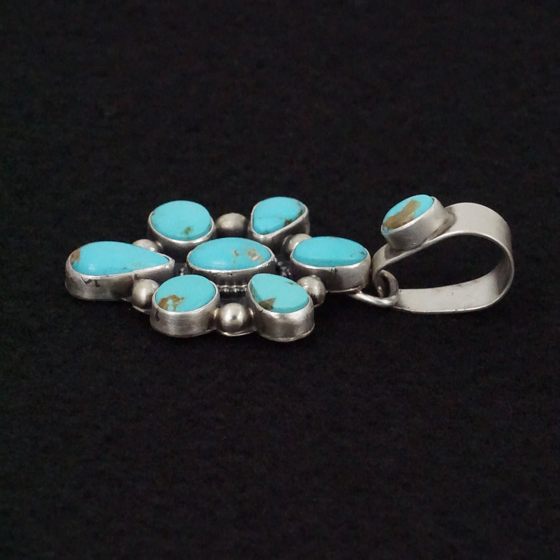 Kathleen Livingston Turquoise & Sterling Silver Pendant