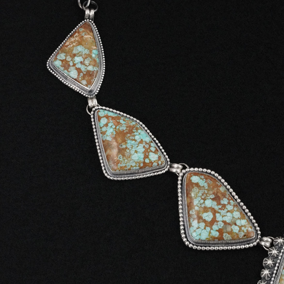 Darrin Livingston Turquoise & Sterling Silver Necklace Set
