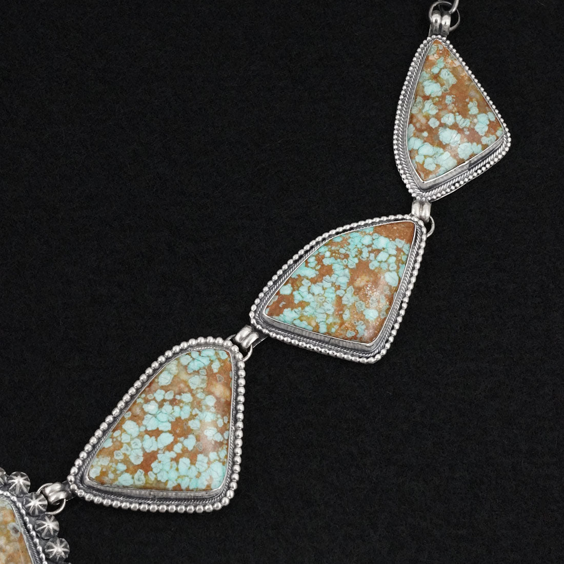 Darrin Livingston Turquoise & Sterling Silver Necklace Set