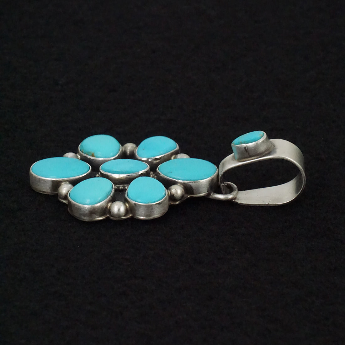 Kathleen Livingston Turquoise & Sterling Silver Pendant