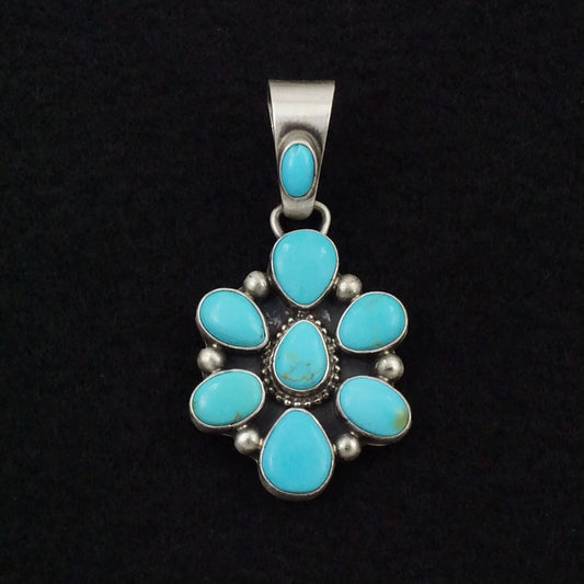 Kathleen Livingston Turquoise & Sterling Silver Pendant