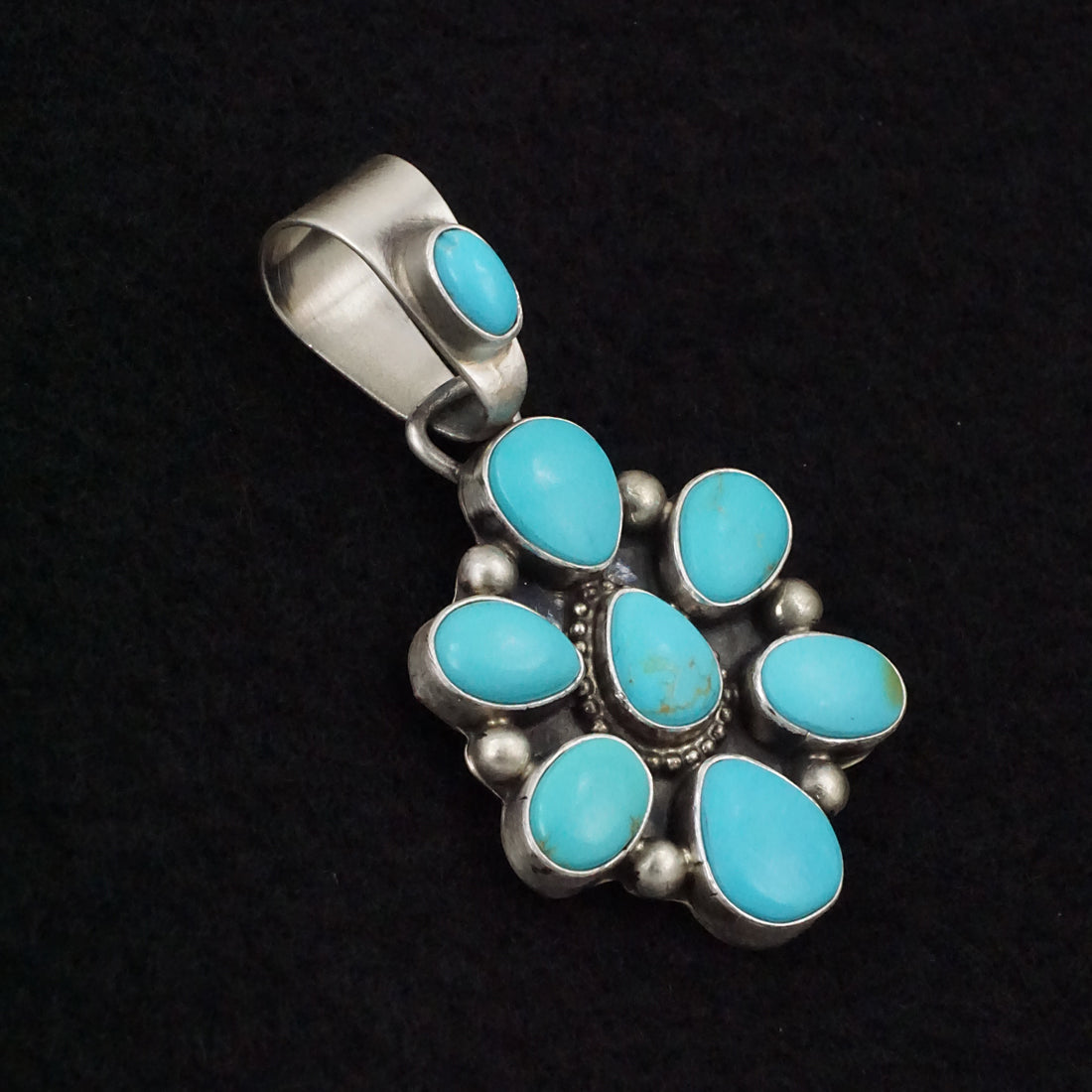 Kathleen Livingston Turquoise & Sterling Silver Pendant