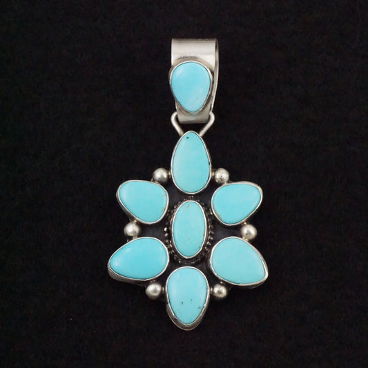 Kathleen Livingston Turquoise & Sterling Silver Pendant