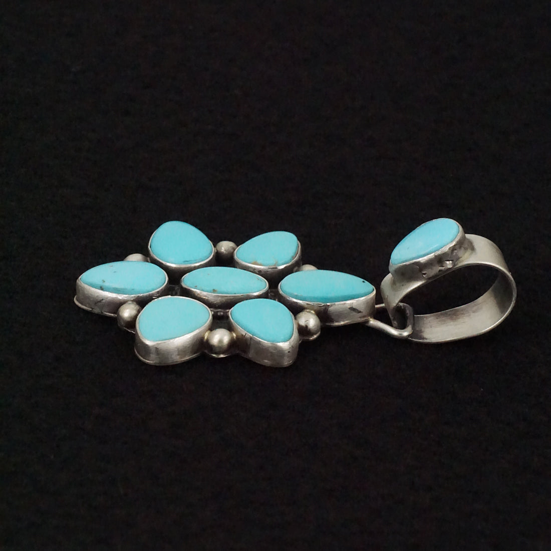 Kathleen Livingston Turquoise & Sterling Silver Pendant