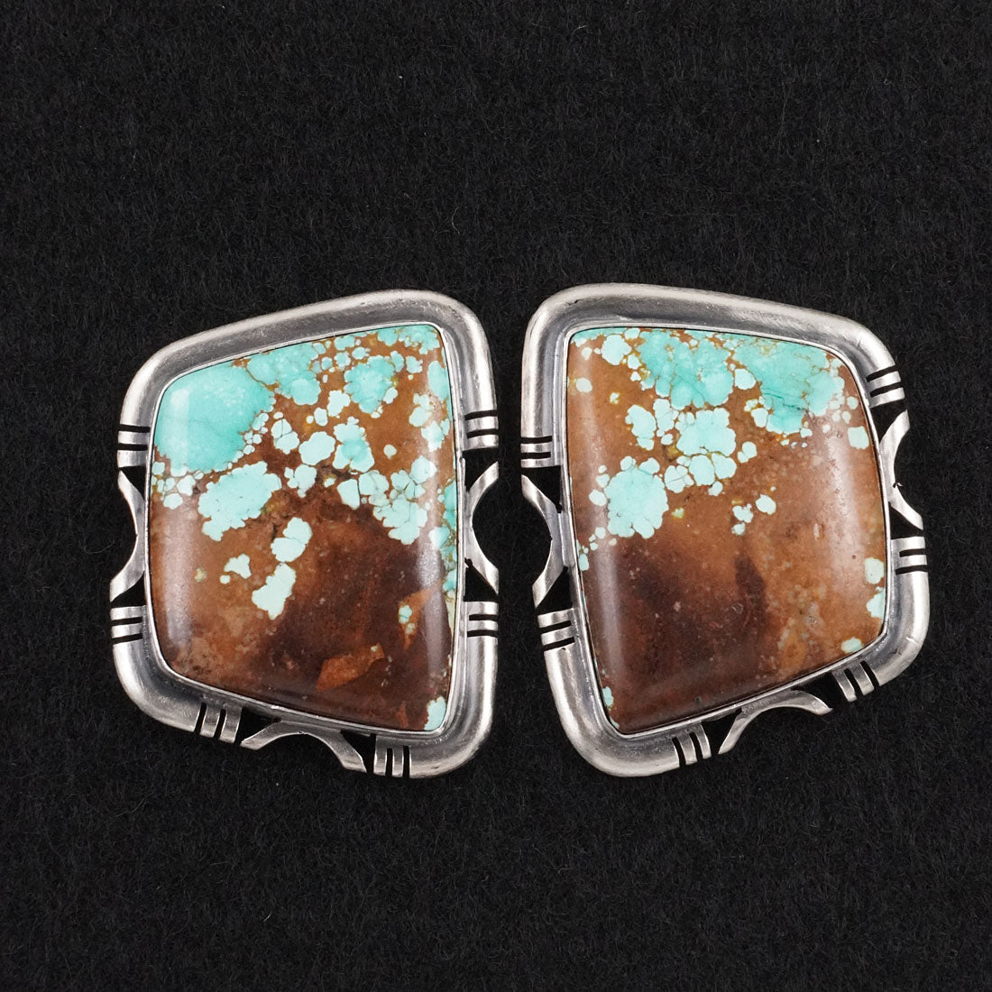 Paul Livingston Turquoise & Sterling Silver Necklace Set