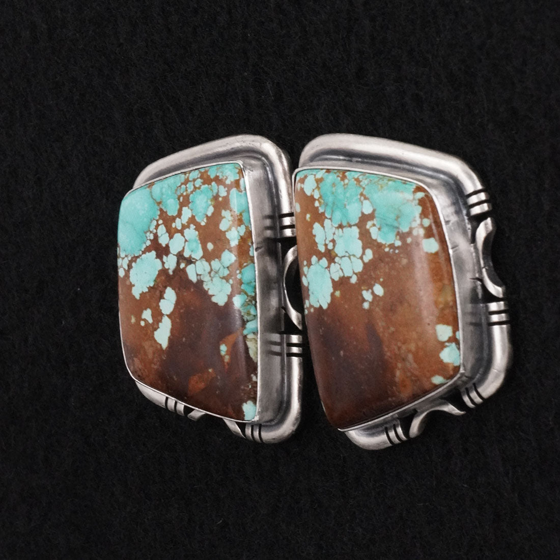 Paul Livingston Turquoise & Sterling Silver Necklace Set