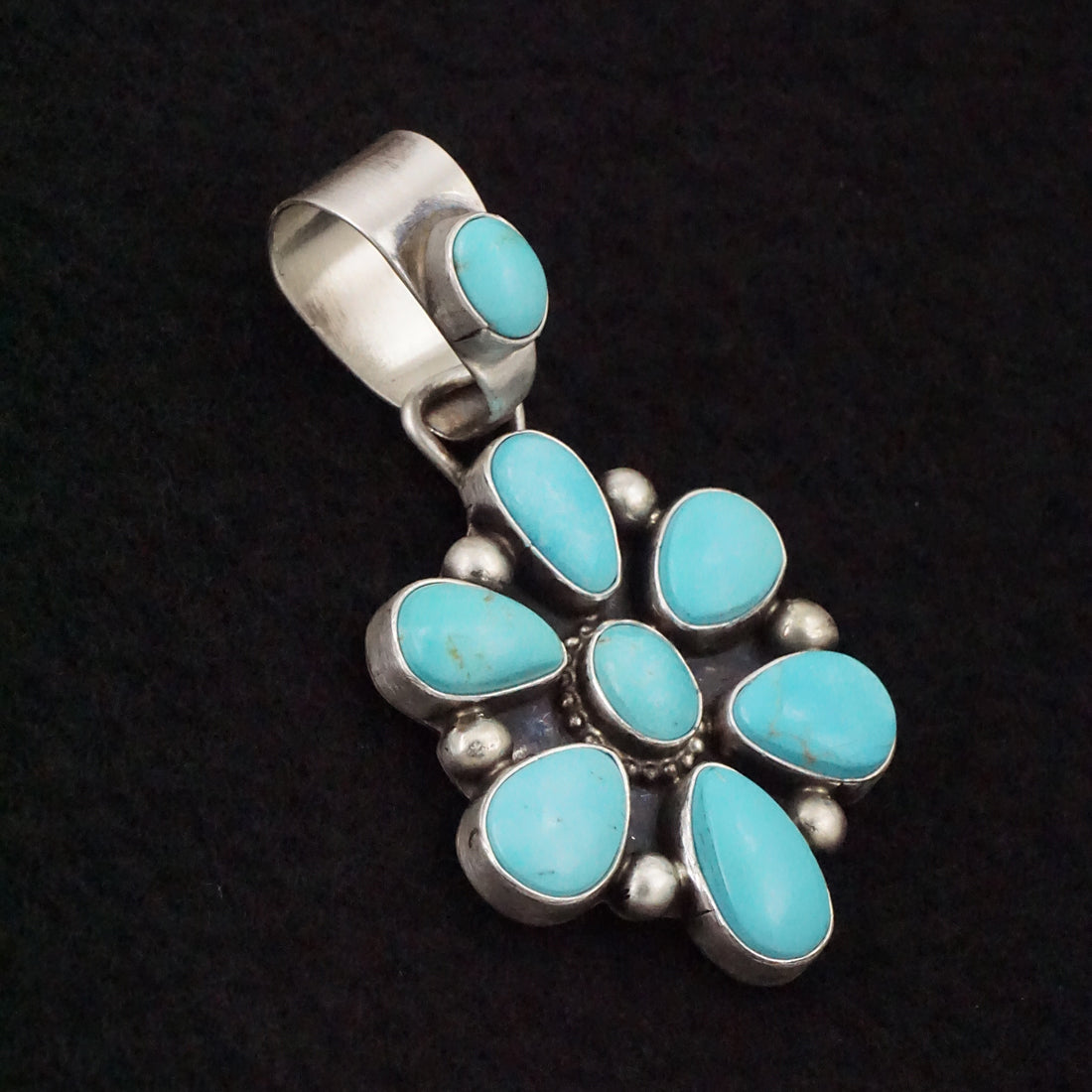 Kathleen Livingston Turquoise & Sterling Silver Pendant