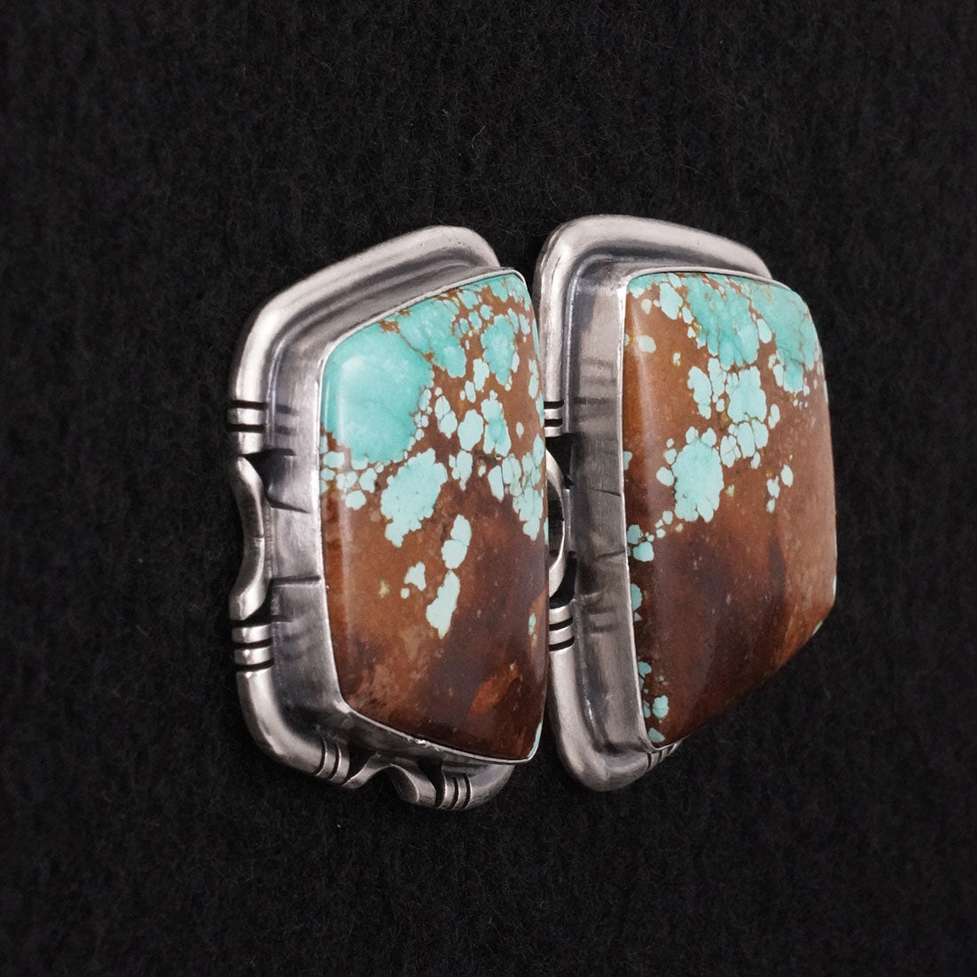 Paul Livingston Turquoise & Sterling Silver Necklace Set