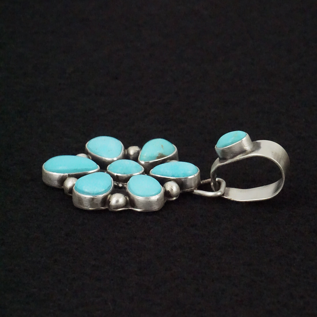 Kathleen Livingston Turquoise & Sterling Silver Pendant