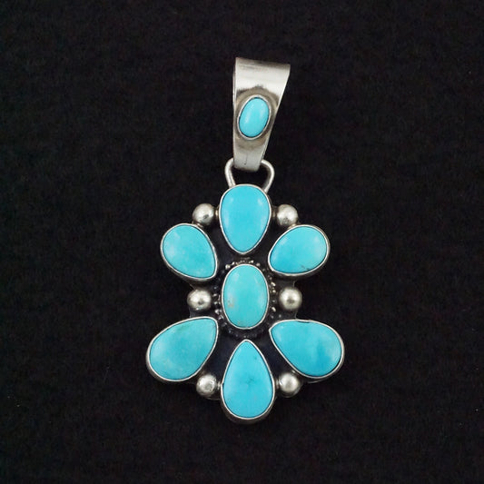 Kathleen Livingston Turquoise & Sterling Silver Pendant