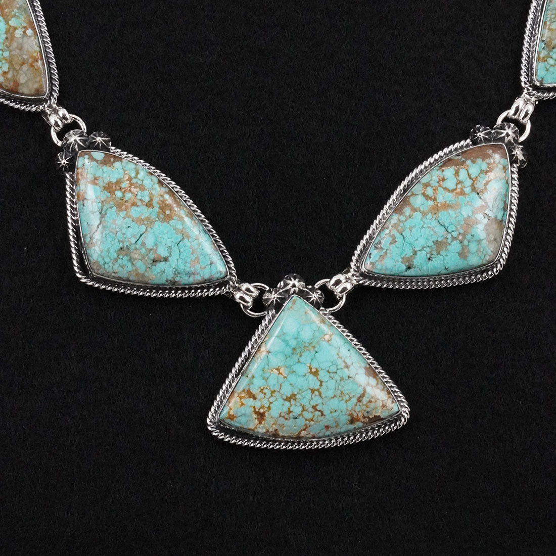 Darrin Livingston Turquoise & Sterling Silver Necklace Set