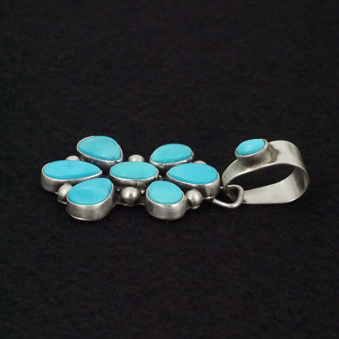 Kathleen Livingston Turquoise & Sterling Silver Pendant