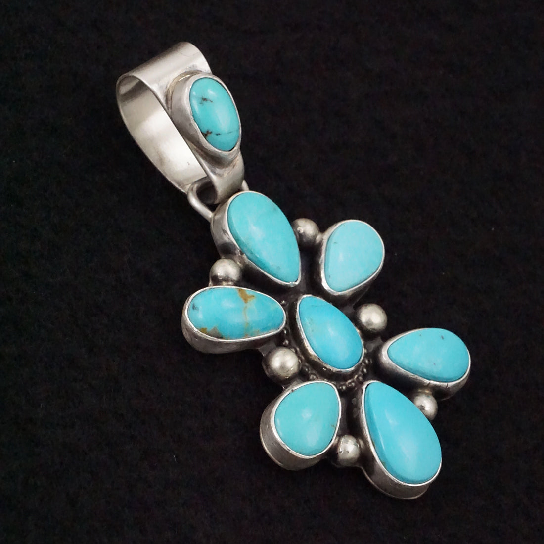 Kathleen Livingston Turquoise & Sterling Silver Pendant