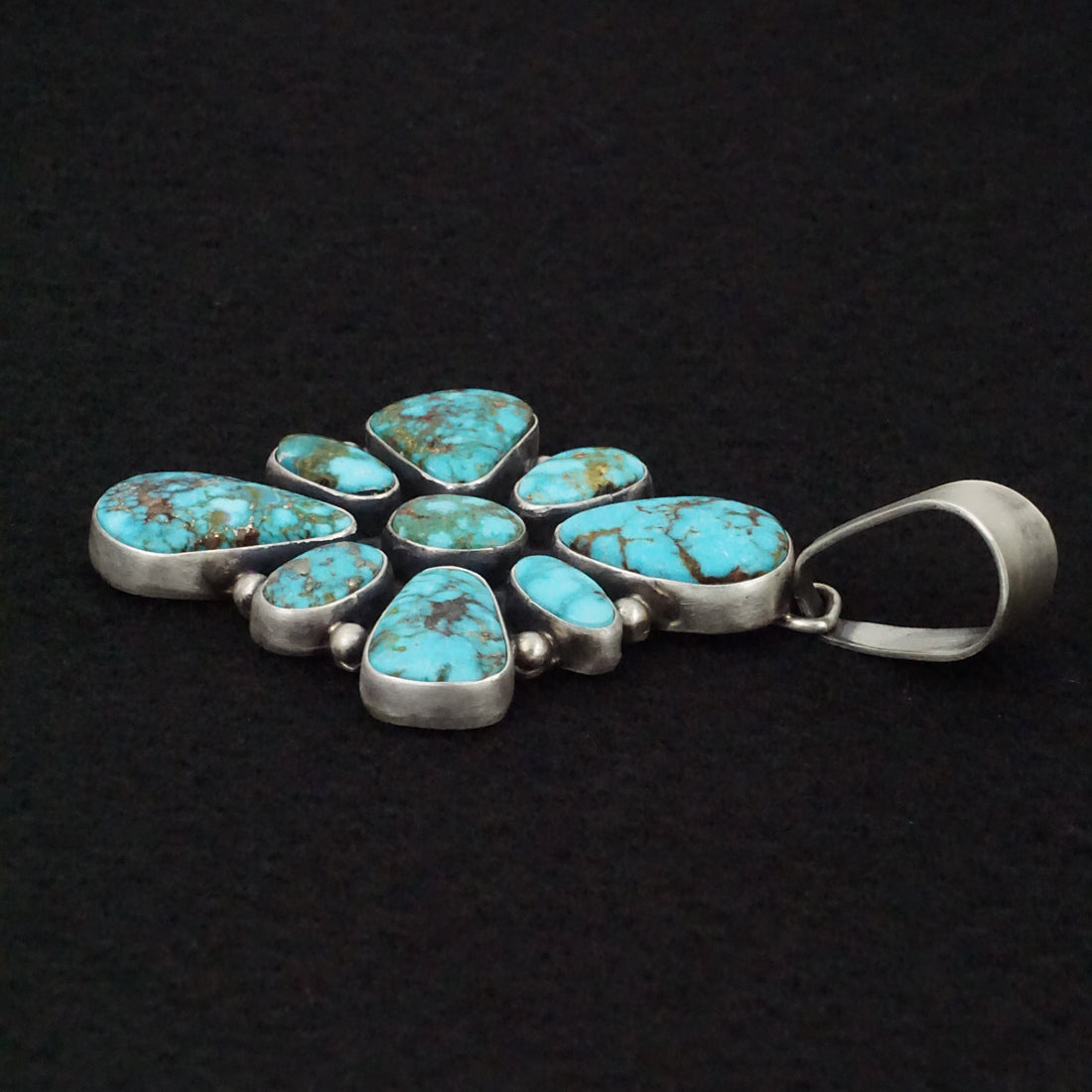 Darrin Livingston Turquoise & Sterling Silver Pendant