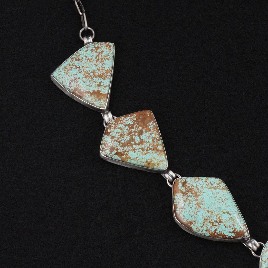 Darrin Livingston Turquoise & Sterling Silver Necklace Set