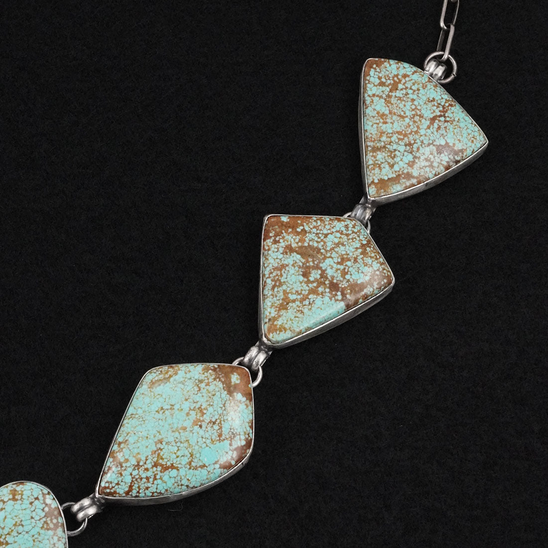 Darrin Livingston Turquoise & Sterling Silver Necklace Set