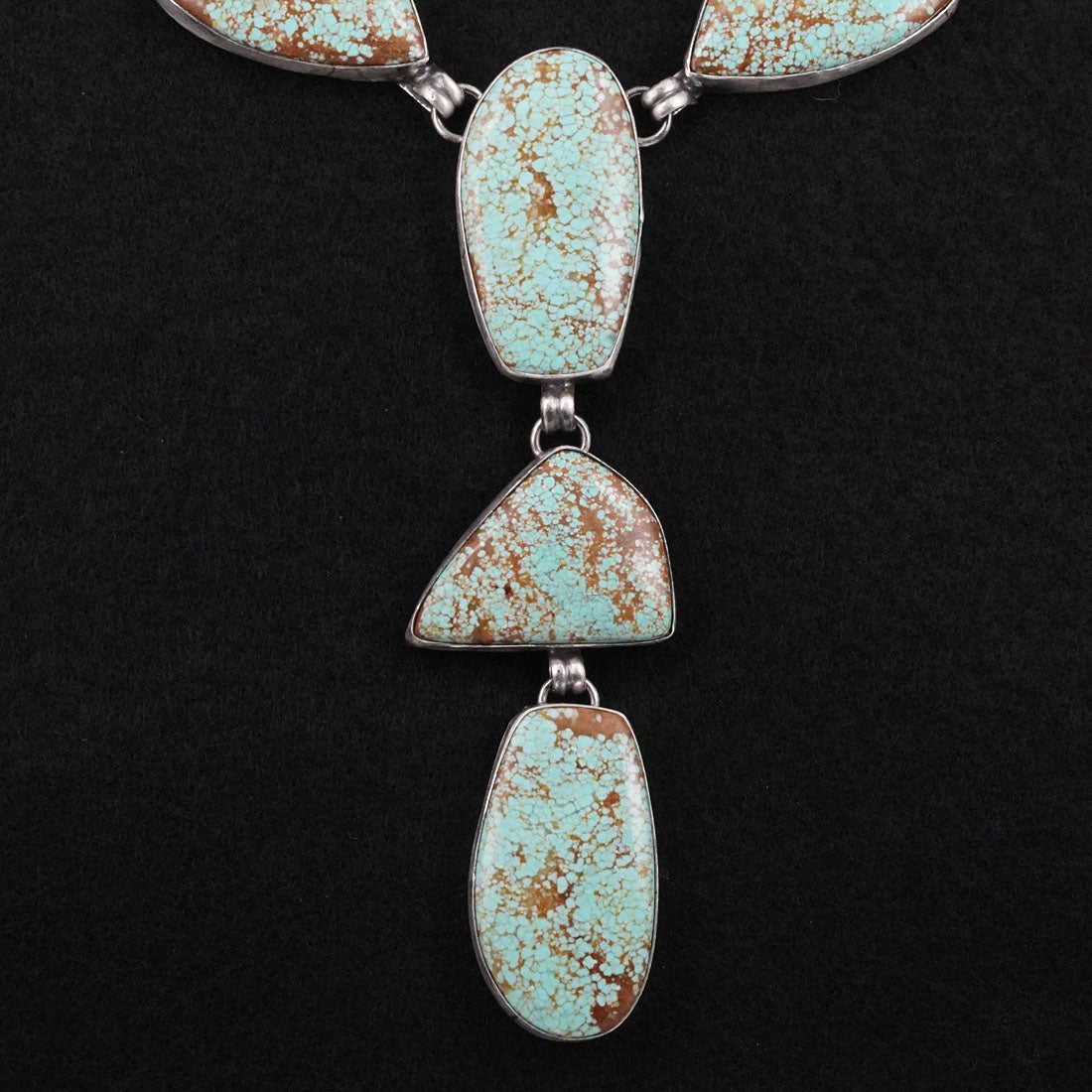 Darrin Livingston Turquoise & Sterling Silver Necklace Set