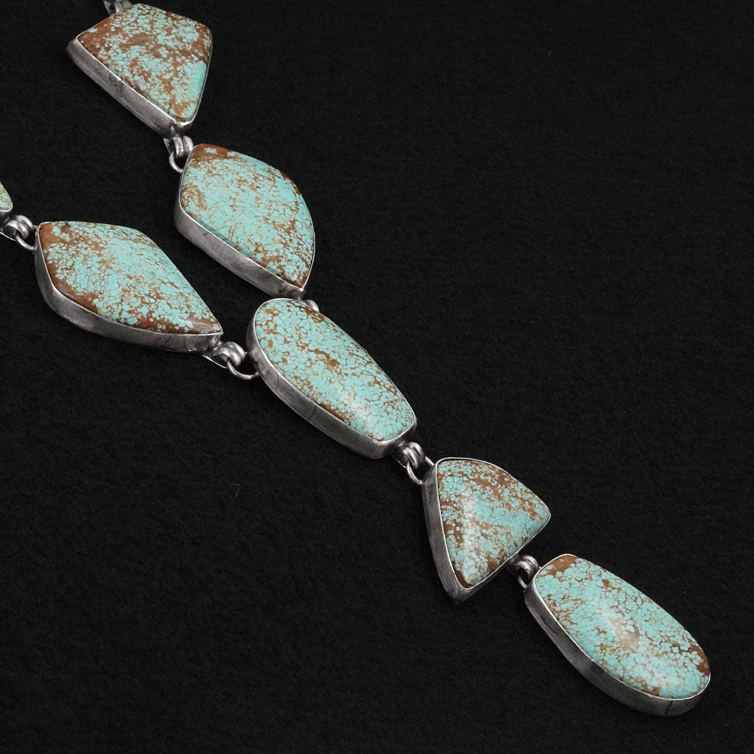 Darrin Livingston Turquoise & Sterling Silver Necklace Set