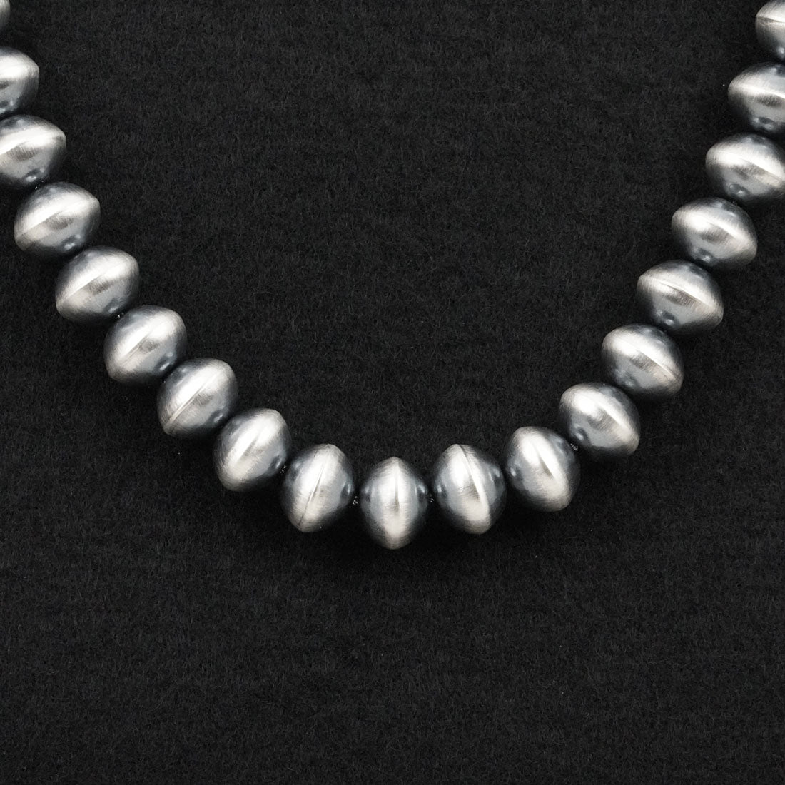 Tonisha Haley Sterling Silver Navajo Pearl Necklace 26"