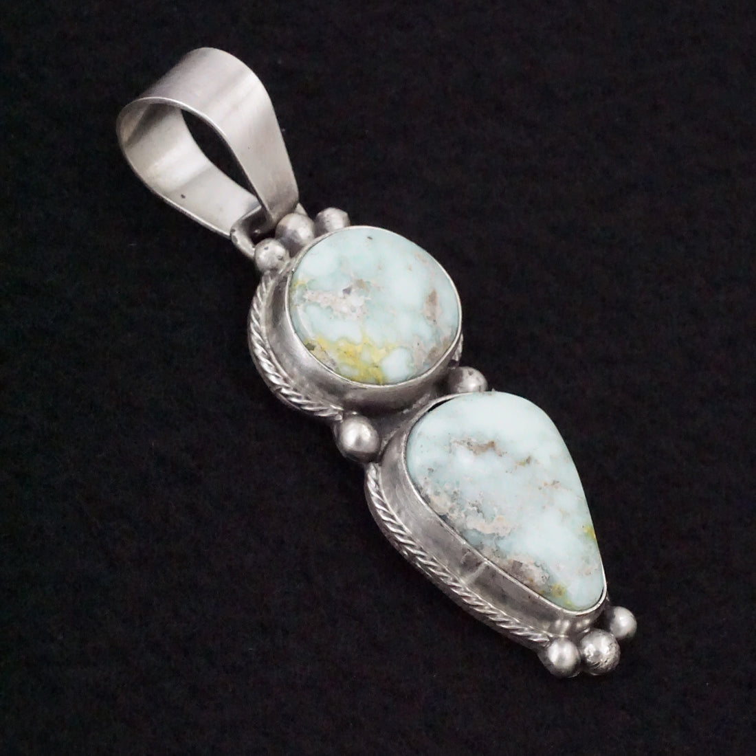 Bobby Johnson Variscite & Sterling Silver Pendant