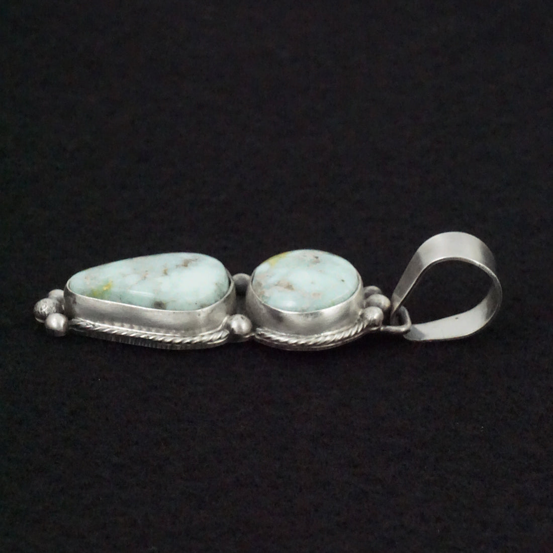 Bobby Johnson Variscite & Sterling Silver Pendant