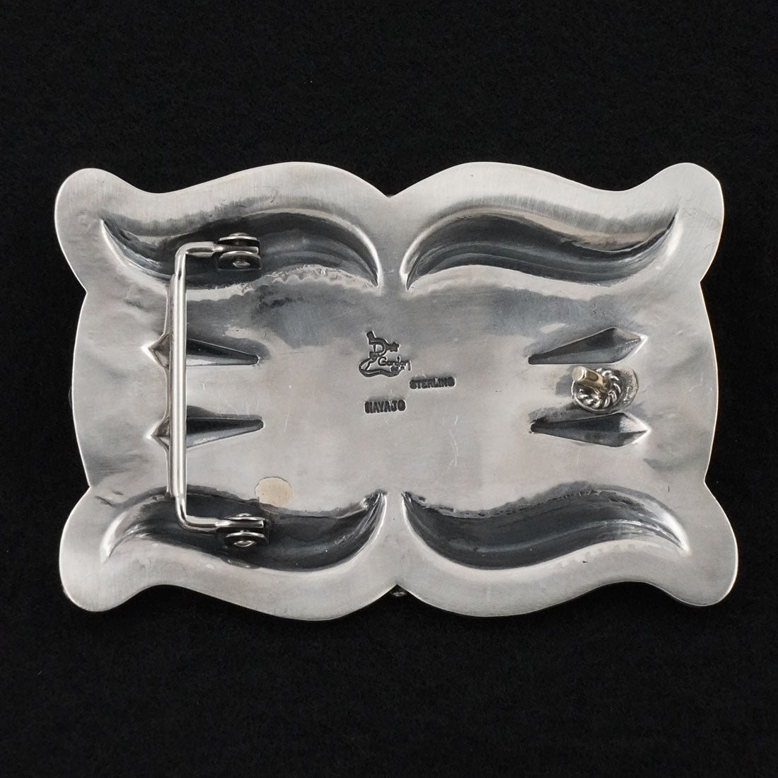 Delbert Gordon Turquoise & Sterling Silver Belt Buckle