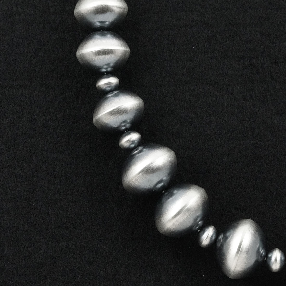 Tonisha Haley Sterling Silver Navajo Pearl Necklace 20"