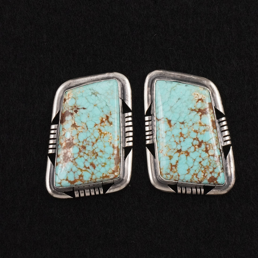 Paul Livingston Turquoise & Sterling Silver Necklace Set