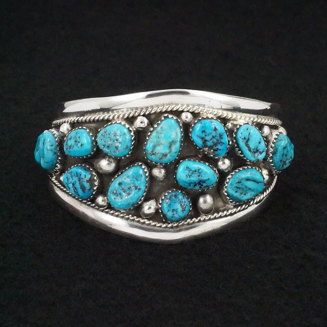 Vangie Tsabetsaye Turquoise & Sterling Silver Bracelet