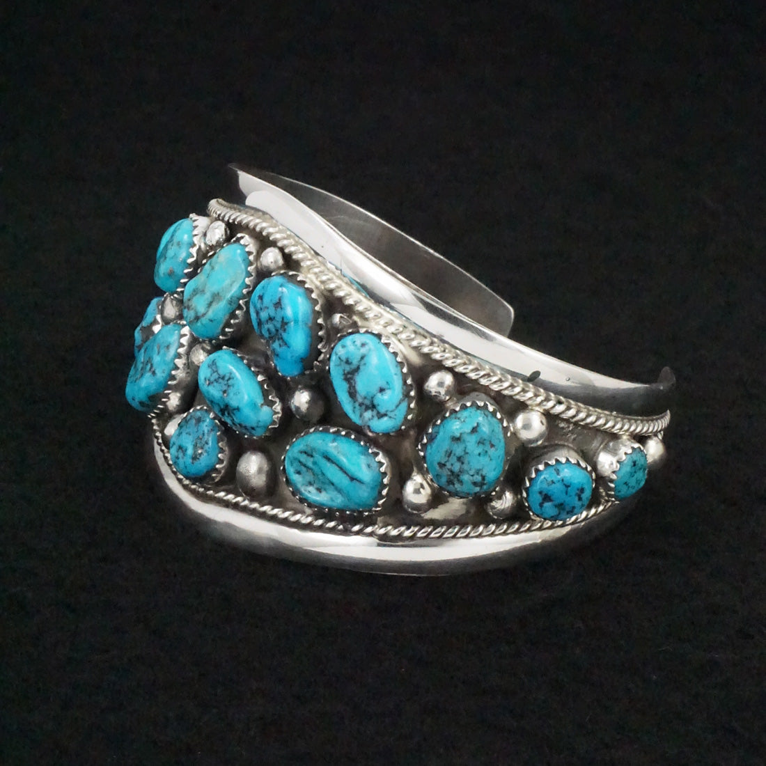 Vangie Tsabetsaye Turquoise & Sterling Silver Bracelet