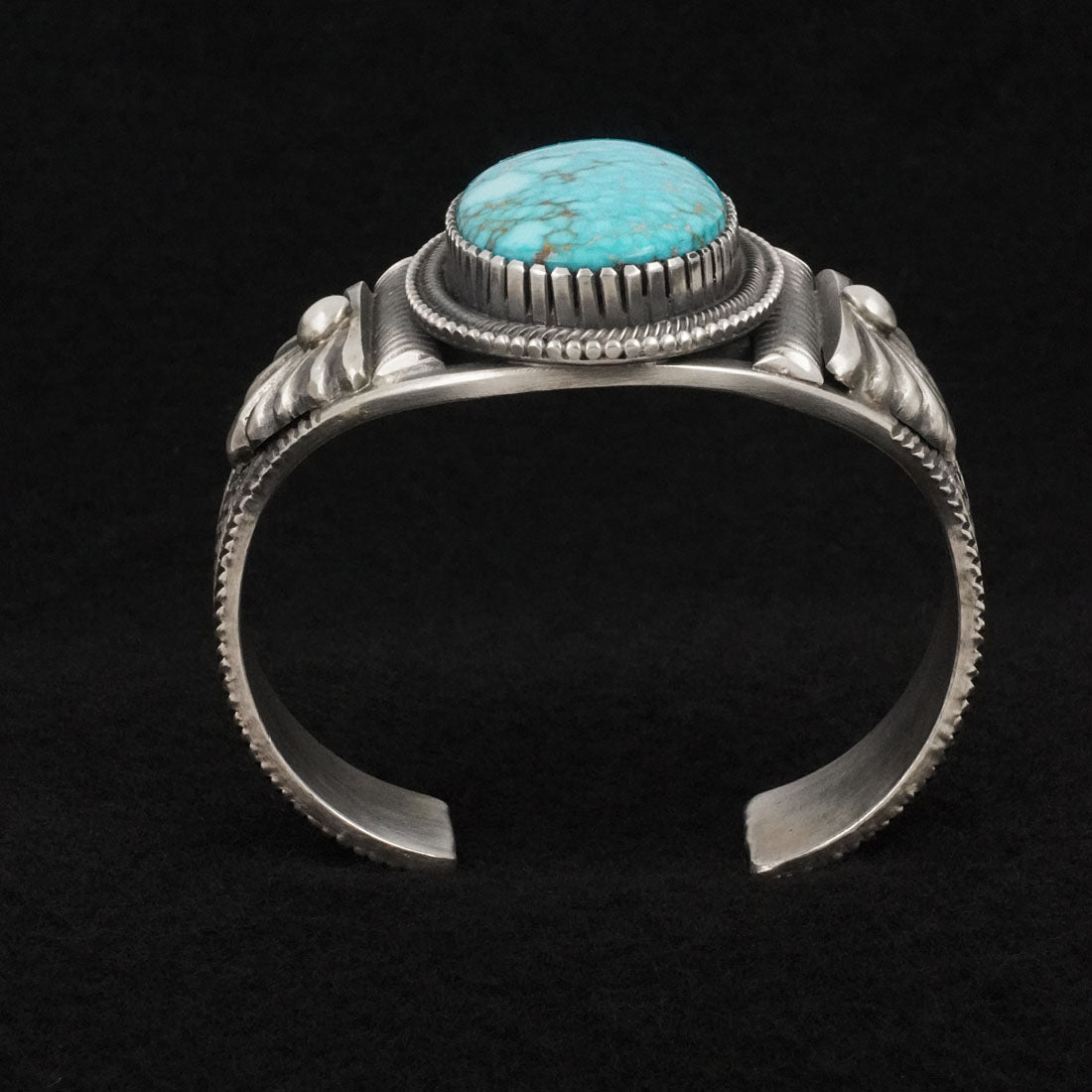 Calvin Martinez Turquoise & Sterling Silver Bracelet