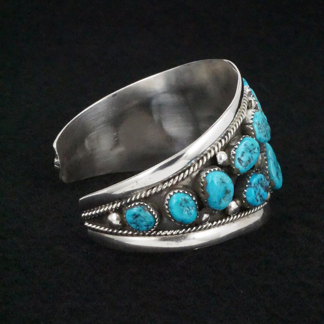 Vangie Tsabetsaye Turquoise & Sterling Silver Bracelet