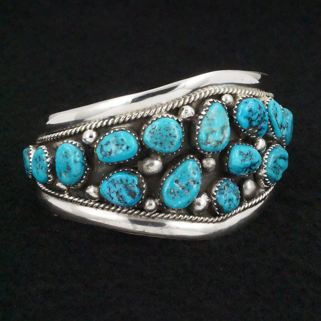 Vangie Tsabetsaye Turquoise & Sterling Silver Bracelet