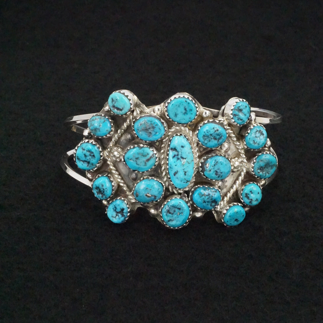 Vangie Tsabetsaye Turquoise & Sterling Silver Bracelet