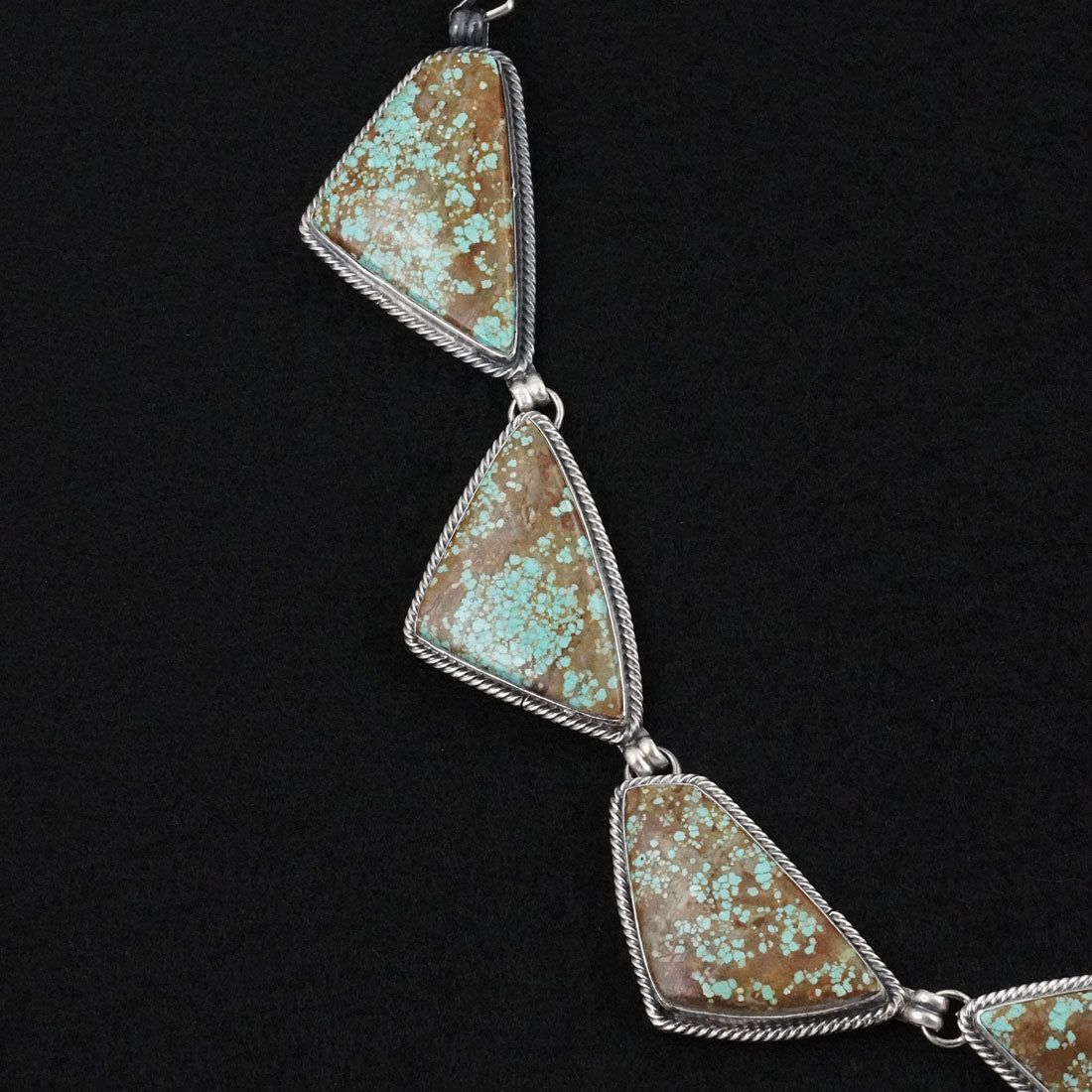 Darrin Livingston Turquoise & Sterling Silver Necklace Set
