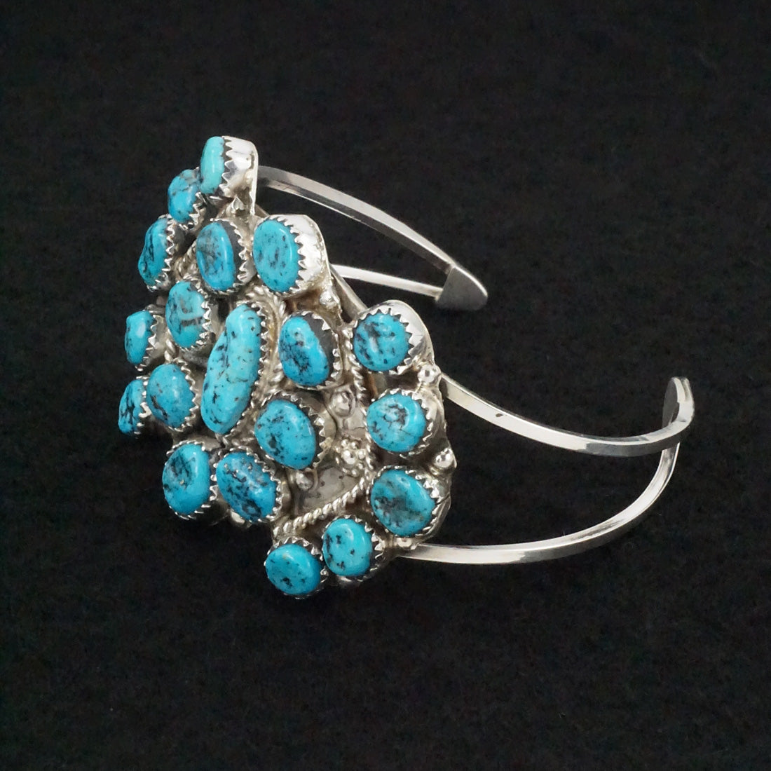 Vangie Tsabetsaye Turquoise & Sterling Silver Bracelet