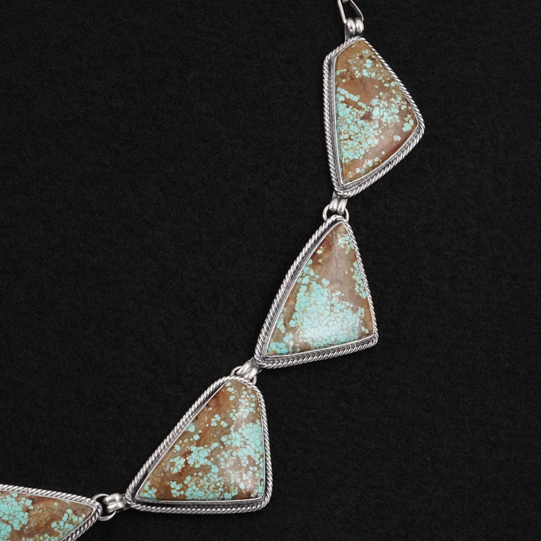 Darrin Livingston Turquoise & Sterling Silver Necklace Set