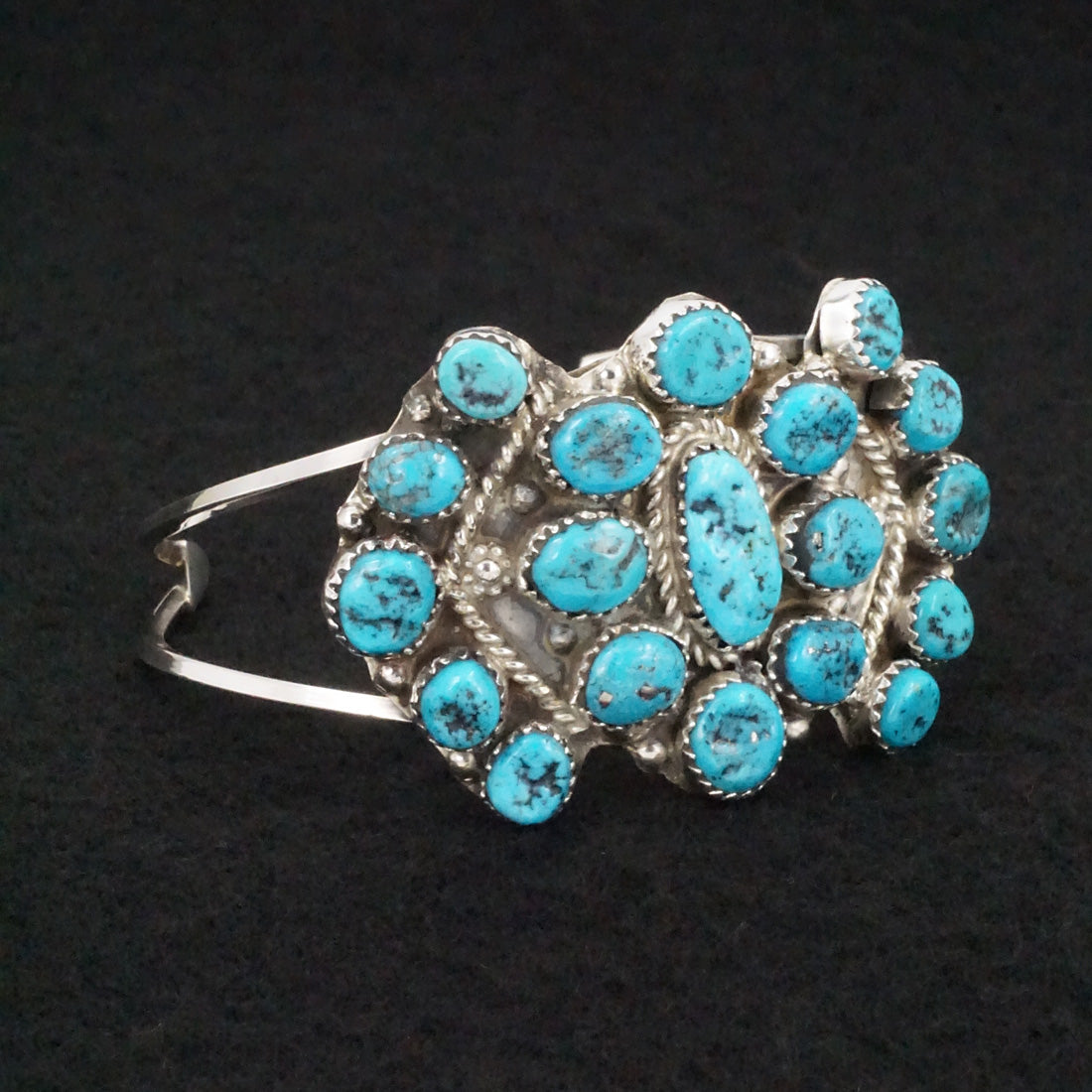 Vangie Tsabetsaye Turquoise & Sterling Silver Bracelet