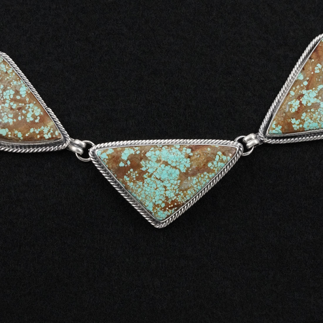 Darrin Livingston Turquoise & Sterling Silver Necklace Set