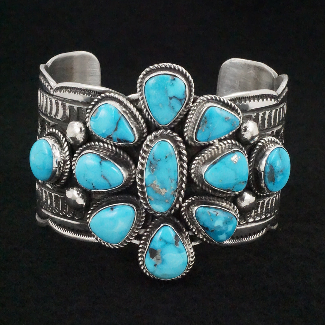 Tillie Jon Turquoise & Sterling Silver Bracelet