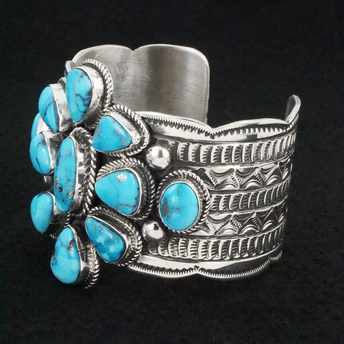 Tillie Jon Turquoise & Sterling Silver Bracelet